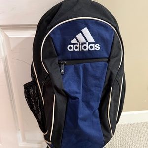 Navy Blue Adidas Soccer Backpack